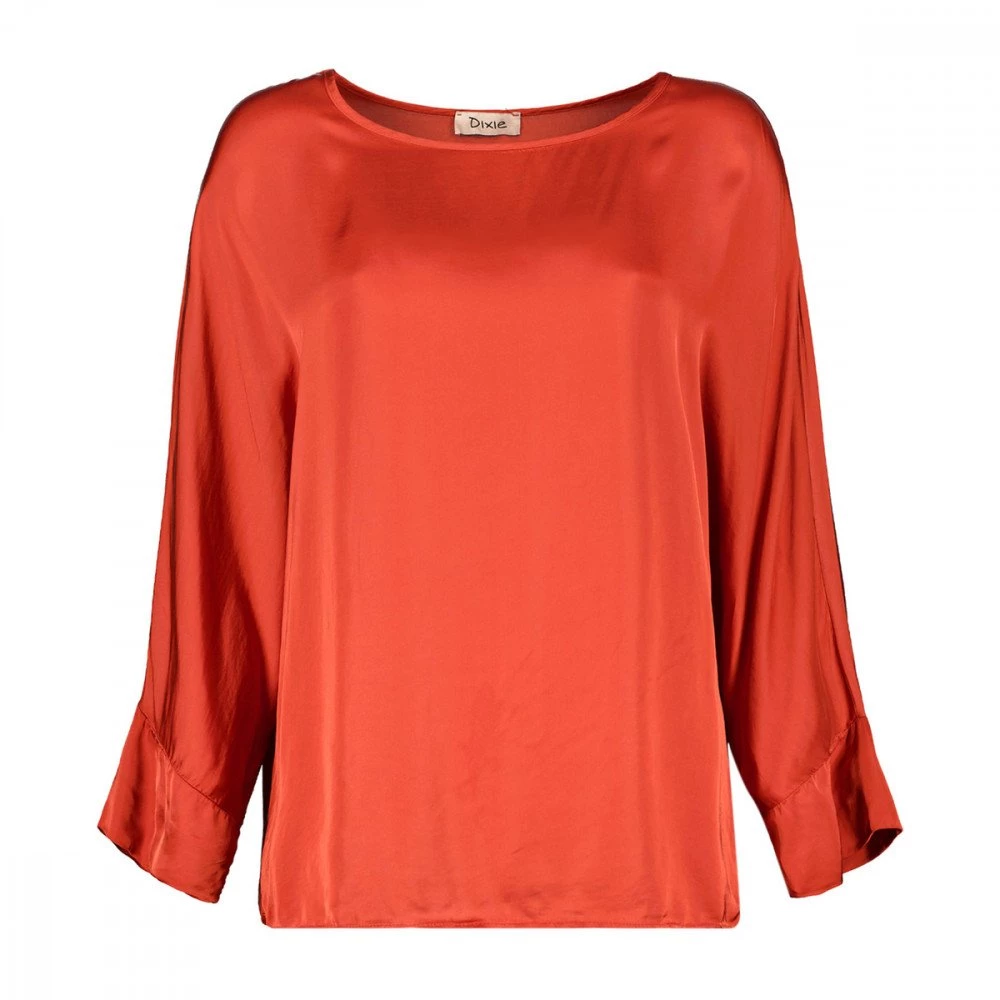 DIXIE BLUSA MANICHE SVASATE DONNA Arancio 3 DIXIE BLUSA MANICHE SVASATE DONNA Arancio