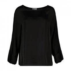 DIXIE BLUSA MANICHE SVASATE DONNA Nero