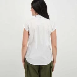 DIXIE CAMICIA SM IN POPLINE DONNA -Offerta Economica Novità dixie cdithms camicia sm in popline donna casual donna 045470601 1100 4