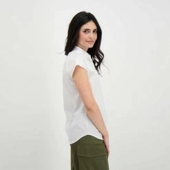 DIXIE CAMICIA SM IN POPLINE DONNA -Offerta Economica Novità dixie cdithms camicia sm in popline donna casual donna 045470601 1100 5