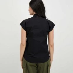 DIXIE CAMICIA SM IN POPLINE DONNA 11 DIXIE CAMICIA SM IN POPLINE DONNA -Offerta Economica Novità dixie cdithms camicia sm in popline donna casual donna 045470701 1900 4