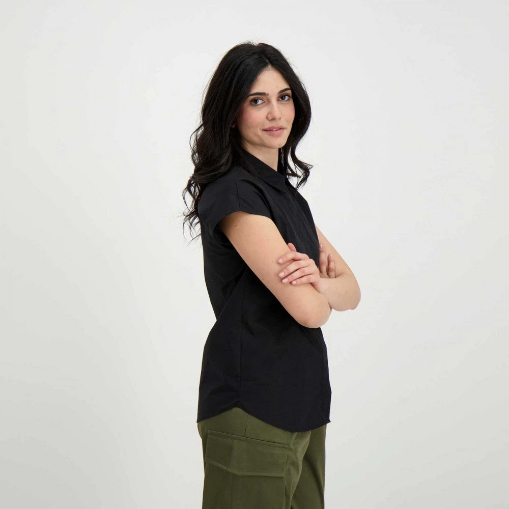 DIXIE CAMICIA SM IN POPLINE DONNA 7 DIXIE CAMICIA SM IN POPLINE DONNA - immagine 5