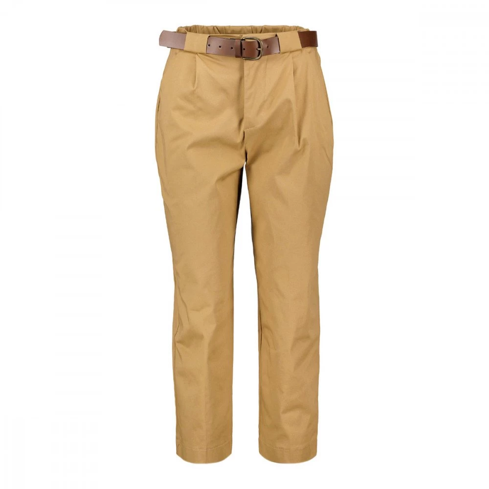 DIXIE PANTALONI CHINO CON CINTURA DONNA Marrone 3 DIXIE PANTALONI CHINO CON CINTURA DONNA Marrone