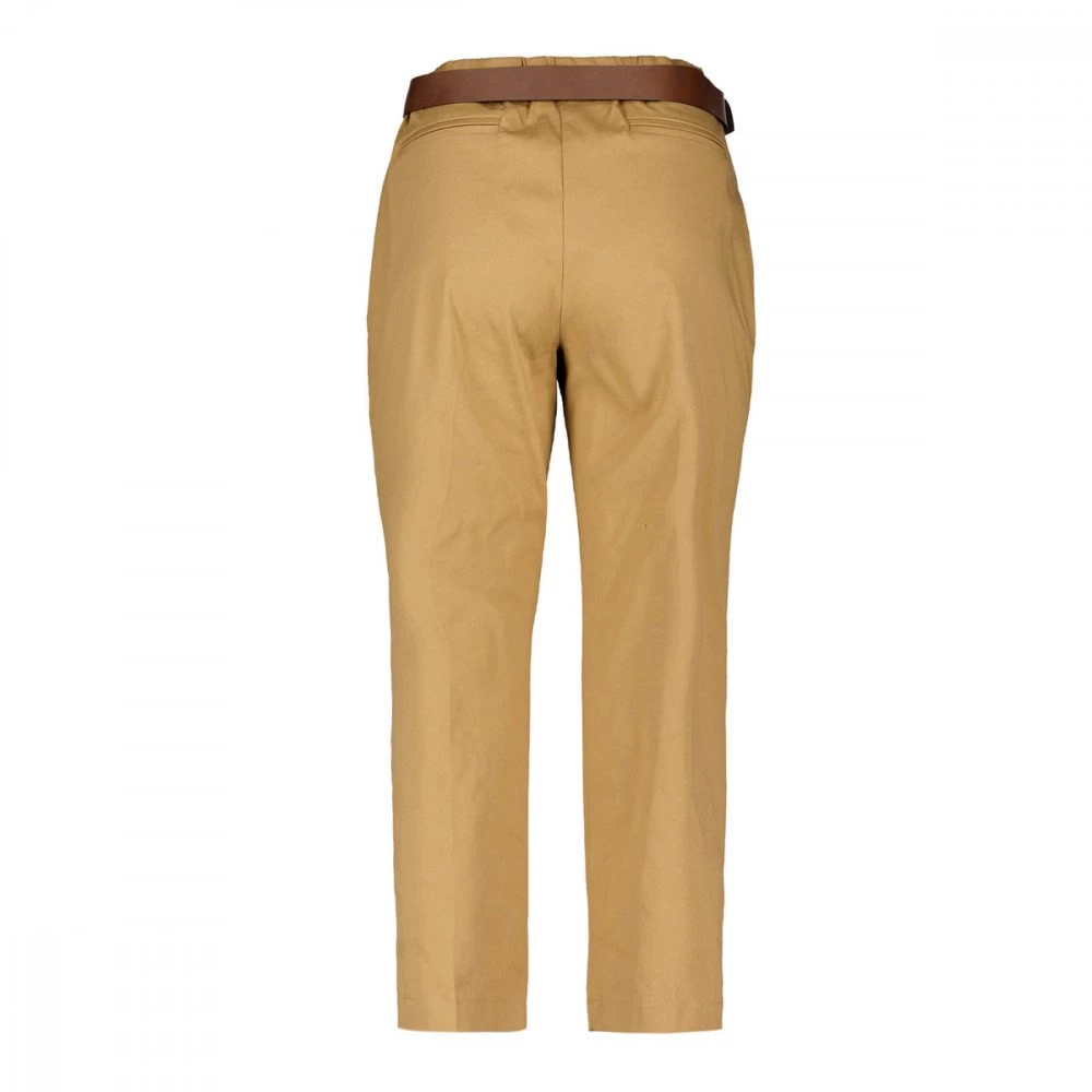 DIXIE PANTALONI CHINO CON CINTURA DONNA Marrone 5 DIXIE PANTALONI CHINO CON CINTURA DONNA Marrone - immagine 3