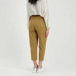 DIXIE PANTALONI CHINO CON CINTURA DONNA Marrone 12 DIXIE PANTALONI CHINO CON CINTURA DONNA Marrone -Offerta Economica Novità dixie p212t052 pantaloni chino con cintura donna casual donna 045473601 1823 5