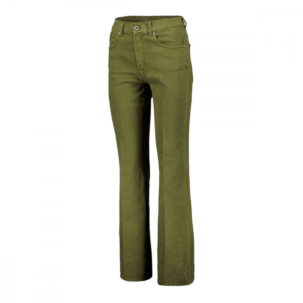 DIXIE PANTALONI BULL DENIM ZAMPA DONNA 4 DIXIE PANTALONI BULL DENIM ZAMPA DONNA - immagine 2