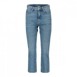 DIXIE JEANS CROPPED DONNA Azzurro
