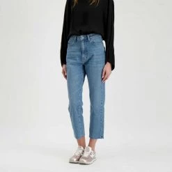DIXIE JEANS CROPPED DONNA Azzurro -Offerta Economica Novità dixie p925t102 jeans cropped donna casual donna 045839401 1698 4