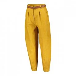 DIXIE PANTALONI BALLOON CON CINTURA DONNA Giallo -Offerta Economica Novità dixie pci8qig pantaloni balloon con cintura donna casual donna 045839601 1228 2