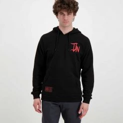 DOLLY NOIRE FELPA CON CAPPUCCIO ROSSA PRIMAVERA Nero 10 DOLLY NOIRE FELPA CON CAPPUCCIO ROSSA PRIMAVERA Nero -Offerta Economica Novità dolly noire pe22 felpa con cappuccio rossa primavera street style uomo 044713801 01 3