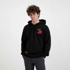 DOLLY NOIRE FELPA CON CAPPUCCIO ROSSA PRIMAVERA Nero 12 DOLLY NOIRE FELPA CON CAPPUCCIO ROSSA PRIMAVERA Nero -Offerta Economica Novità dolly noire pe22 felpa con cappuccio rossa primavera street style uomo 044713801 01 5