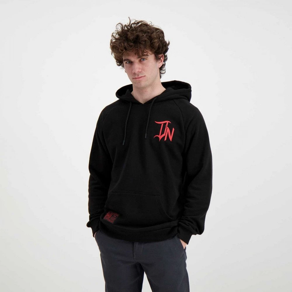 DOLLY NOIRE FELPA CON CAPPUCCIO ROSSA PRIMAVERA Nero 7 DOLLY NOIRE FELPA CON CAPPUCCIO ROSSA PRIMAVERA Nero - immagine 5