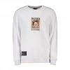 DOLLY NOIRE FELPA GIROCOLLO WANTED LUFFY Bianco -Offerta Economica Novità dolly noire pe22 felpa girocollo wanted luffy street style uomo 044714001 01 1