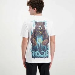 DOLLY NOIRE T-SHIRT ORSO BRUNO Bianco 11 DOLLY NOIRE T-SHIRT ORSO BRUNO Bianco -Offerta Economica Novità dolly noire pe22 t shirt orso bruno street style uomo 044714301 02 4