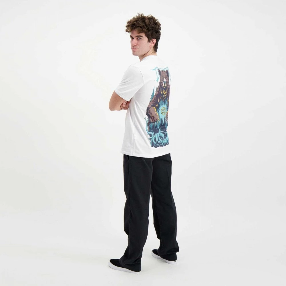 DOLLY NOIRE T-SHIRT ORSO BRUNO Bianco 8 DOLLY NOIRE T-SHIRT ORSO BRUNO Bianco - immagine 6