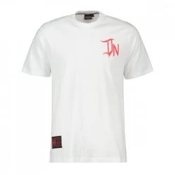 DOLLY NOIRE T-SHIRT ROSSA PRIMAVERA Bianco