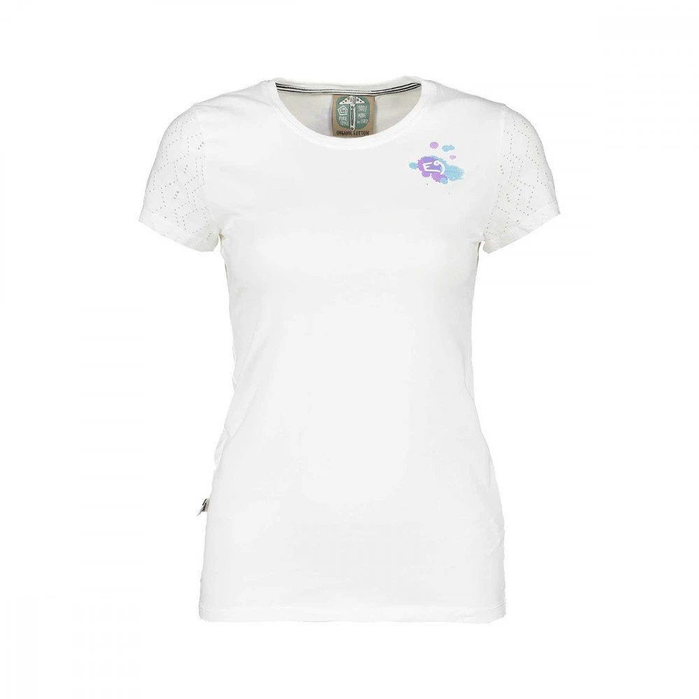 E9 T-SHIRT DROPS DONNA Bianco 3 E9 T-SHIRT DROPS DONNA Bianco