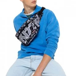 EASTPAK MARSUPIO BANE KISS GRUNGE Nero -Offerta Economica Novità eastpak ek068d marsupio bane kiss grunge marsupi per tutti i giorni uomo 044679001 q861 5