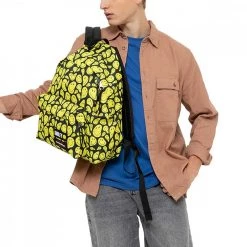 EASTPAK ZAINO PADDED PAK'R® SMILEYSTRETCHYE Giallo, Nero -Offerta Economica Novità eastpak ek620 zaino padded pak r x smiley zaini per tutti i giorni uomo 044680401 u121 6