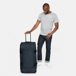 EASTPAK TROLLEY TRANVERZ L TRIPLE DENIM Blu 13 EASTPAK TROLLEY TRANVERZ L TRIPLE DENIM Blu -Offerta Economica Novità eastpak ek63l trolley tranverz l triple denim trolley per tutti i giorni 037768501 26w 6