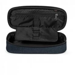 EASTPAK ASTUCCIO OVAL TRIPLE DENIM Blu 6 EASTPAK ASTUCCIO OVAL TRIPLE DENIM Blu -Offerta Economica Novità eastpak ek717 astuccio oval triple denim astucci per tutti i giorni 037764101 26w 2