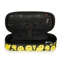 EASTPAK ASTUCCIO OVAL SMILEY® STRETCHYE Giallo, Nero -Offerta Economica Novità eastpak ek717 astuccio oval x smiley astucci per tutti i giorni uomo 044680701 u121 2
