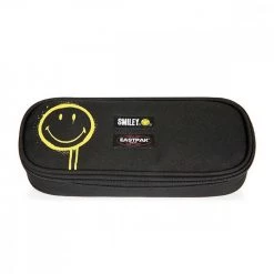 EASTPAK ASTUCCIO OVAL SMILEY® GRAFBLACK Nero