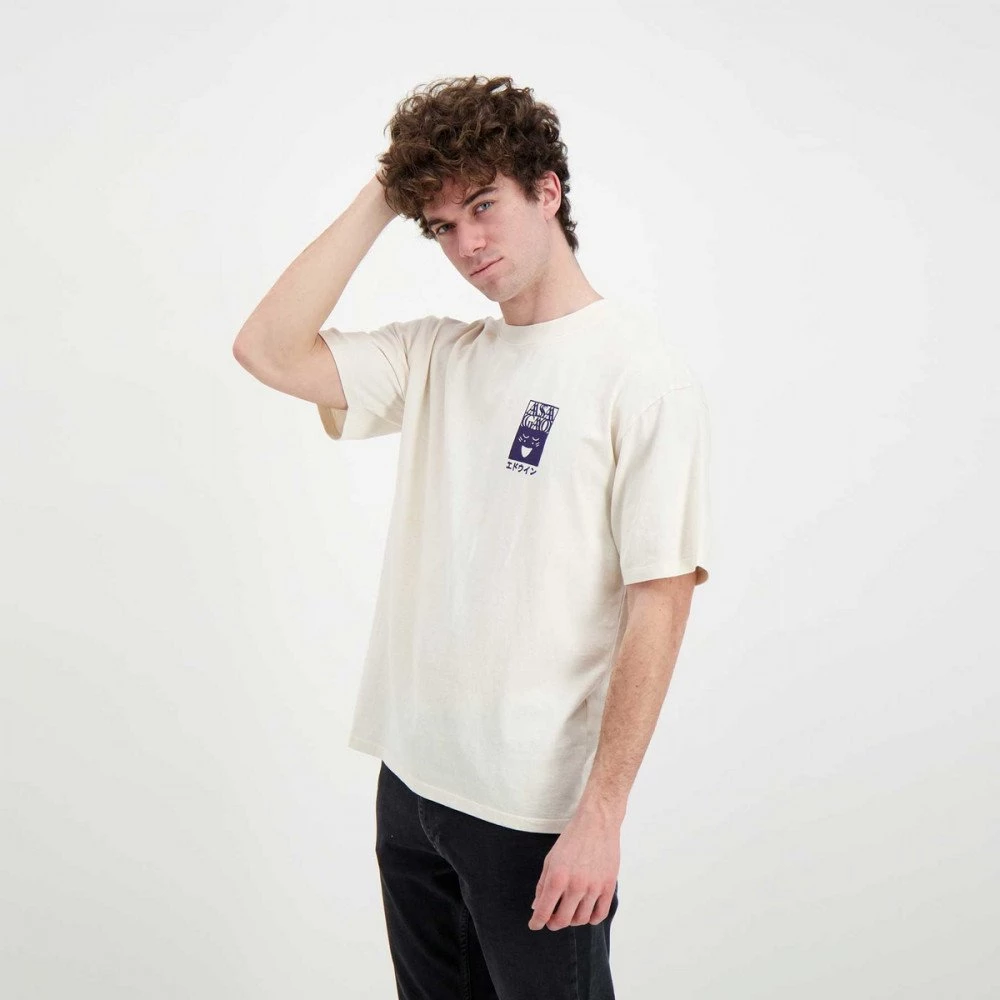 EDWIN T-SHIRT EARLY CALL Bianco 7 EDWIN T-SHIRT EARLY CALL Bianco - immagine 5