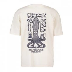 EDWIN T-SHIRT PSYCHIC Bianco -Offerta Economica Novità edwin 45mc0000326 t shirt psychic casual uomo 044630401 whw67 2