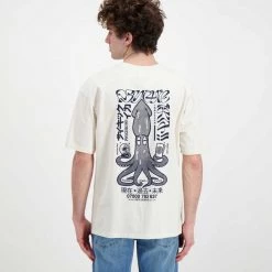 EDWIN T-SHIRT PSYCHIC Bianco -Offerta Economica Novità edwin 45mc0000326 t shirt psychic casual uomo 044630401 whw67 4
