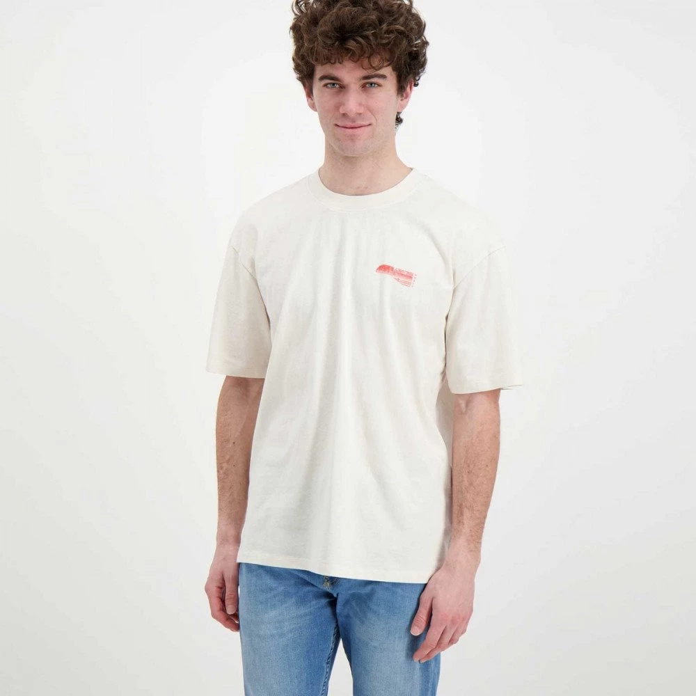 EDWIN T-SHIRT SECOND SELF Bianco 5 EDWIN T-SHIRT SECOND SELF Bianco - immagine 3