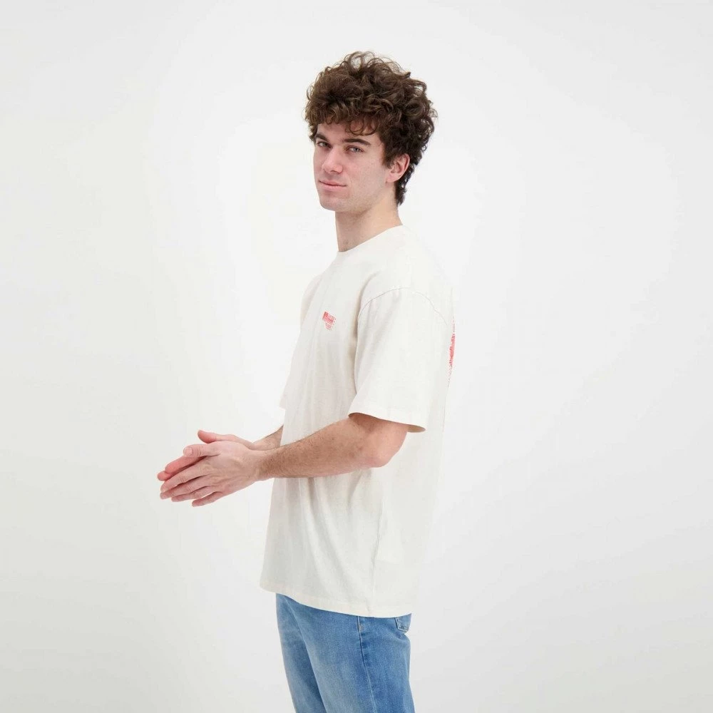 EDWIN T-SHIRT SECOND SELF Bianco 7 EDWIN T-SHIRT SECOND SELF Bianco - immagine 5