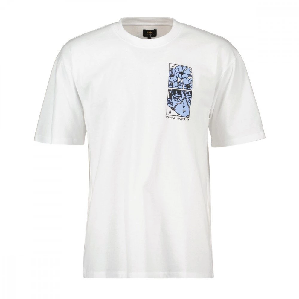 EDWIN T-SHIRT FLORA MIND Bianco 3 EDWIN T-SHIRT FLORA MIND Bianco