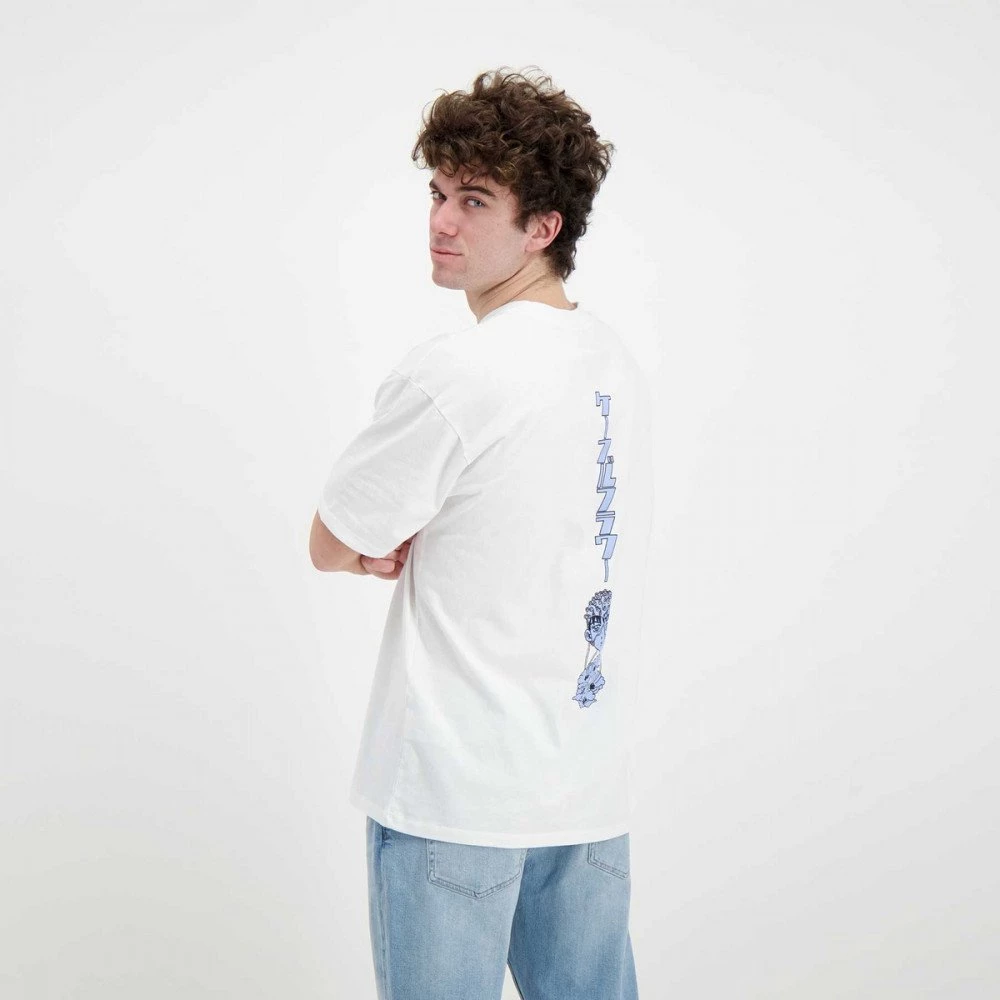 EDWIN T-SHIRT FLORA MIND Bianco 7 EDWIN T-SHIRT FLORA MIND Bianco - immagine 5