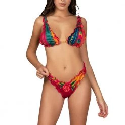 EFFEK BIKINI TRIANGOLO ALTO E SLIP AMERICANO DONNA Multicolor
