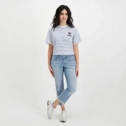 EMME MARELLA JEANS TROMBETTA BANFI DONNA Azzurro -Offerta Economica Novità emme marella banfi jeans trombetta banfi donna casual donna 044636601 002 6