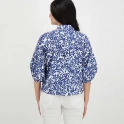 EMME MARELLA CAMICIA PALLONCINO BILMA DONNA Bianco, Blu 11 EMME MARELLA CAMICIA PALLONCINO BILMA DONNA Bianco, Blu -Offerta Economica Novità emme marella bilma camicia palloncino bilma donna casual donna 044636901 001 4