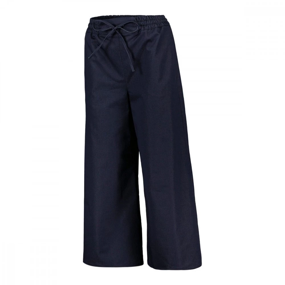 EMME MARELLA PANTALONI COULISSE GAUCHO DERNA DONNA Blu 4 EMME MARELLA PANTALONI COULISSE GAUCHO DERNA DONNA Blu - immagine 2