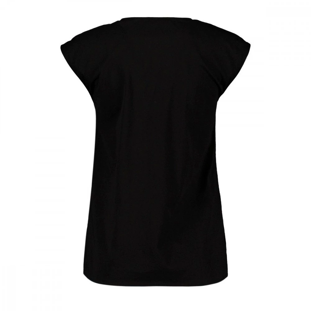 EMME MARELLA CAMICIA SMANICATA LINO COTONE DIRITTO DONNA Nero 4 EMME MARELLA CAMICIA SMANICATA LINO COTONE DIRITTO DONNA Nero - immagine 2