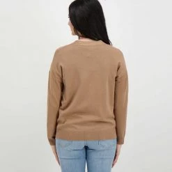 EMME MARELLA CARDIGAN IN VISCOSA FABIOLA DONNA Marrone -Offerta Economica Novità emme marella fabiola cardigan in viscosa fabiola donna casual donna 044639201 004 4