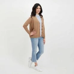 EMME MARELLA CARDIGAN IN VISCOSA FABIOLA DONNA Marrone -Offerta Economica Novità emme marella fabiola cardigan in viscosa fabiola donna casual donna 044639201 004 6
