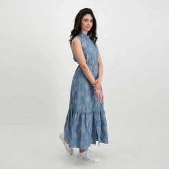 EMME MARELLA ABITO CHEMISIER SMANICATO GIAMBO DONNA Azzurro -Offerta Economica Novità emme marella giambo abito chemisier smanicato giambo donna casual donna 044640301 002 6