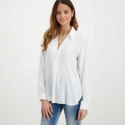 EMME MARELLA CAMICIA MISTO SETA ISIDE DONNA Bianco 10 EMME MARELLA CAMICIA MISTO SETA ISIDE DONNA Bianco -Offerta Economica Novità emme marella iside camicia misto seta iside donna casual donna 044641201 001 3