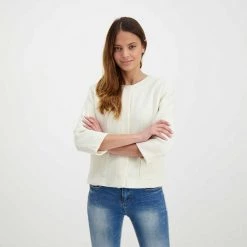 EMME MARELLA GIACCA CHANEL JOCKEY DONNA Bianco -Offerta Economica Novità emme marella jockey giacca chanel jockey donna giacconi donna 044641301 002 5