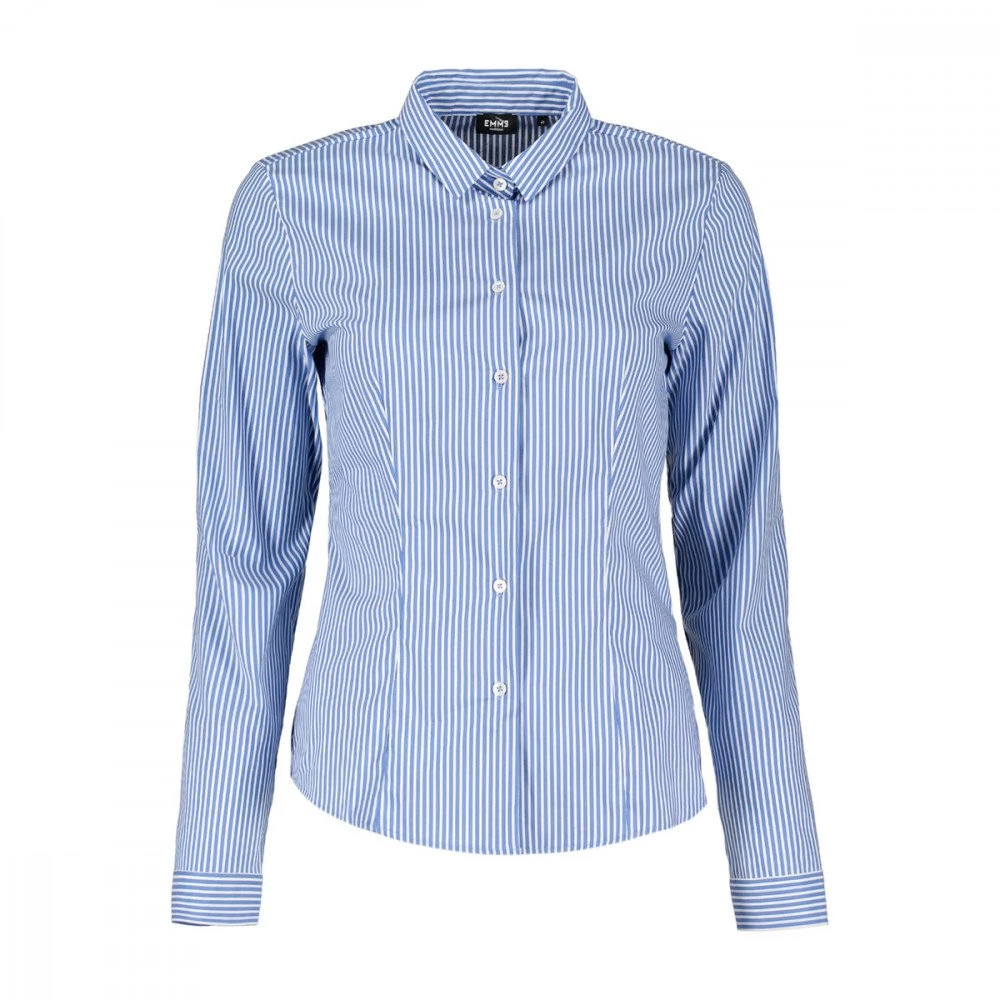 EMME MARELLA CAMICIA BASIC JOSE DONNA Bianco, Blu 3 EMME MARELLA CAMICIA BASIC JOSE DONNA Bianco, Blu