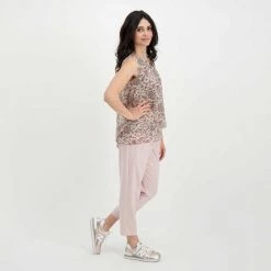 EMME MARELLA BLUSA SMANICATA IN CREPE LETTRE DONNA -Offerta Economica Novità emme marella letrre blusa smanicata in crepe lettre donna casual donna 044641601 002 6