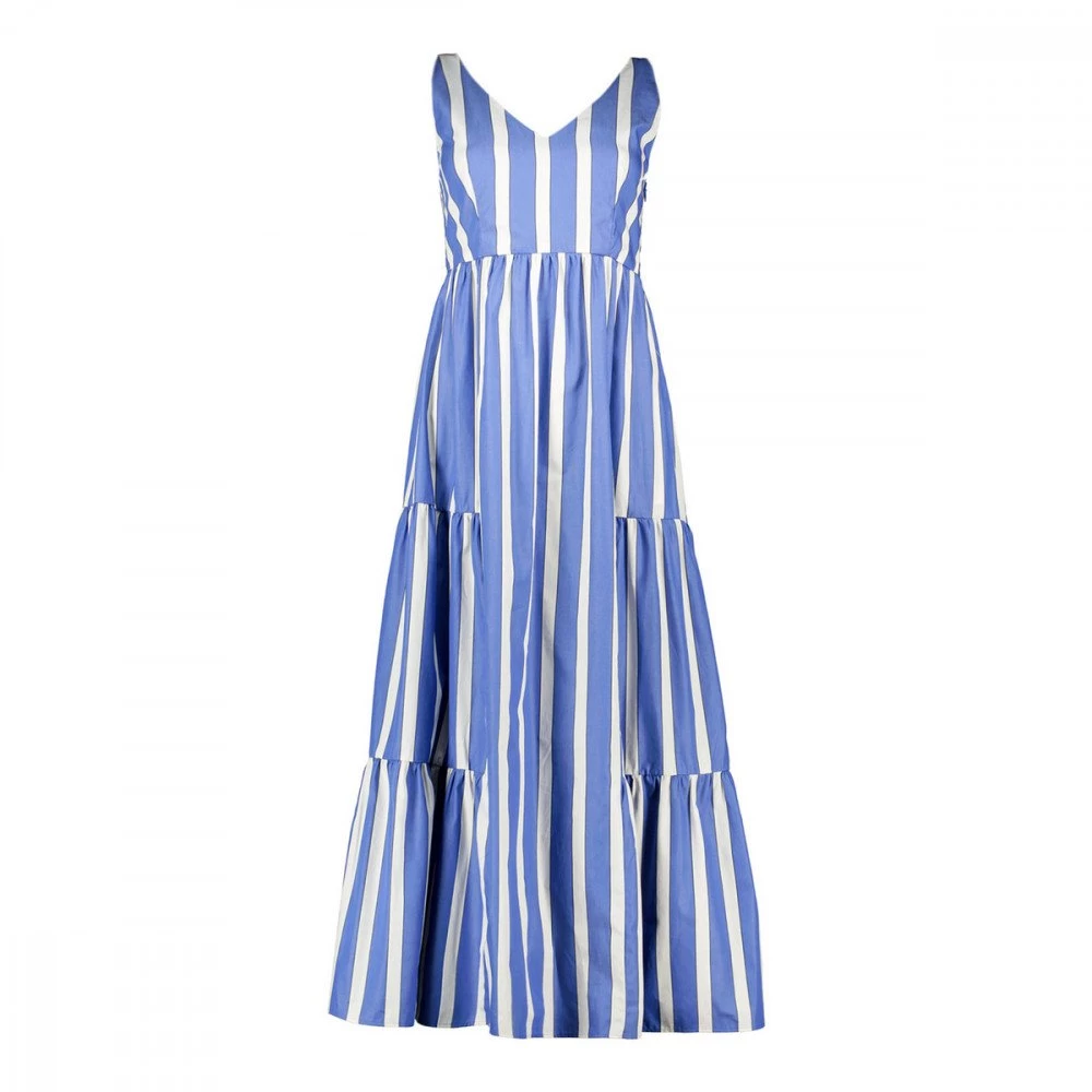 EMME MARELLA ABITO LUNGO SPALLINA LIETO DONNA Azzurro, Bianco 3 EMME MARELLA ABITO LUNGO SPALLINA LIETO DONNA Azzurro, Bianco