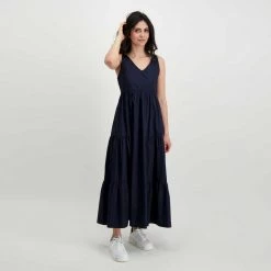 EMME MARELLA ABITO LUNGO SPALLINA LIETO DONNA Blu -Offerta Economica Novità emme marella lieto abito lungo spallina lieto donna casual donna 044641801 019 6