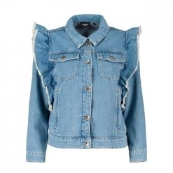 EMME MARELLA GIACCA IN DENIM VOLANT LIVIO DONNA Blu -Offerta Economica Novità emme marella livio giacca in denim volant livio donna giacconi donna 044641901 001 2