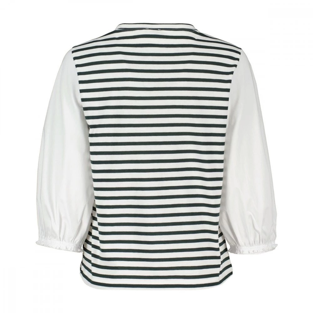 EMME MARELLA T-SHIRT JERSEY MALGA DONNA Bianco, Blu 4 EMME MARELLA T-SHIRT JERSEY MALGA DONNA Bianco, Blu - immagine 2